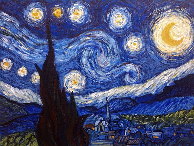 Malkurs_Sternennacht_starry_night_van_Gogh_neu